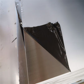 placa de acero revestida inoxidable del PVC SS304l de la hoja de acero 0.8m m 1m m de la superficie 304 de 304l NO.4