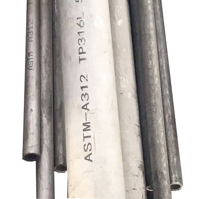 Tubería de acero inconsútil laminada en caliente del gasoil de la construcción ASTM A312 TP316L